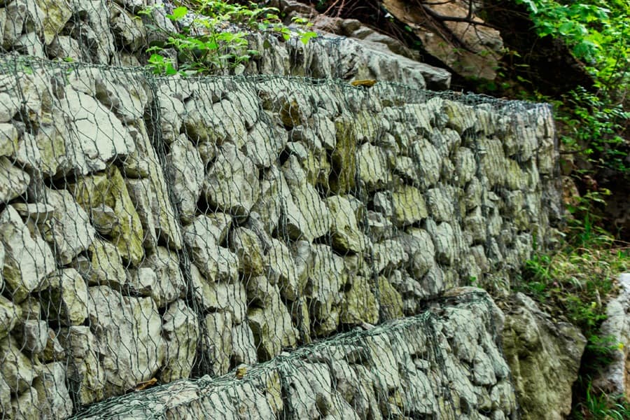 Gabion stone GREEN GABION 80/250 - 1 ton