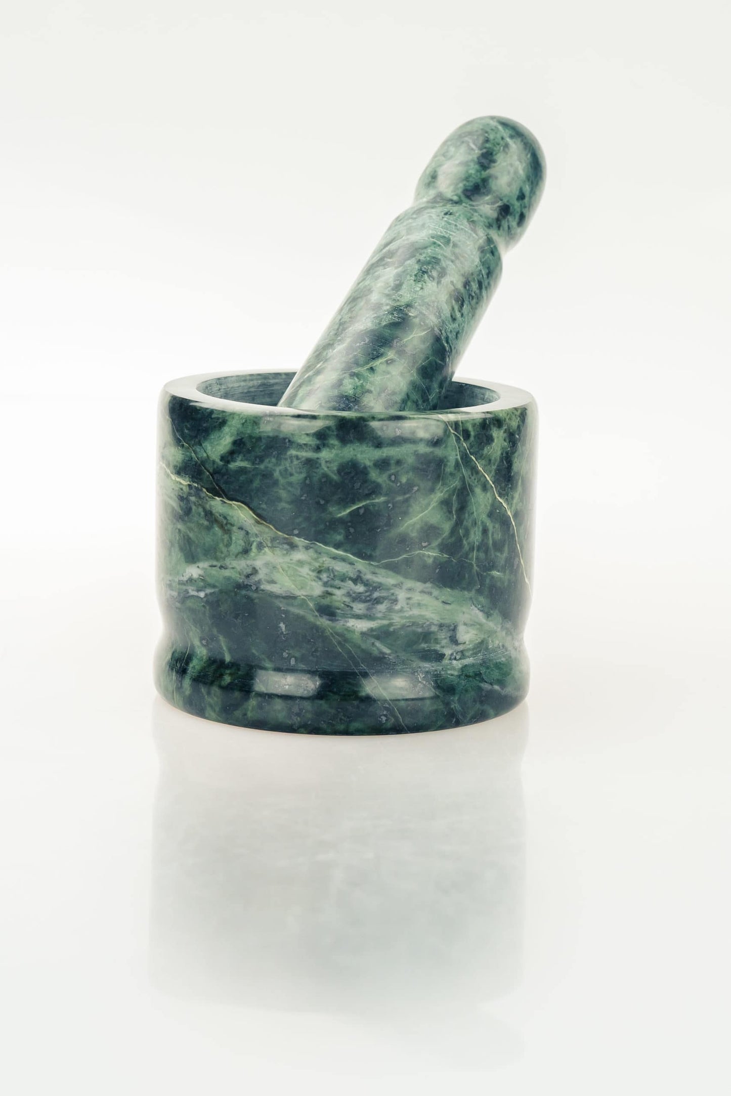 Small Green Stone Mortar