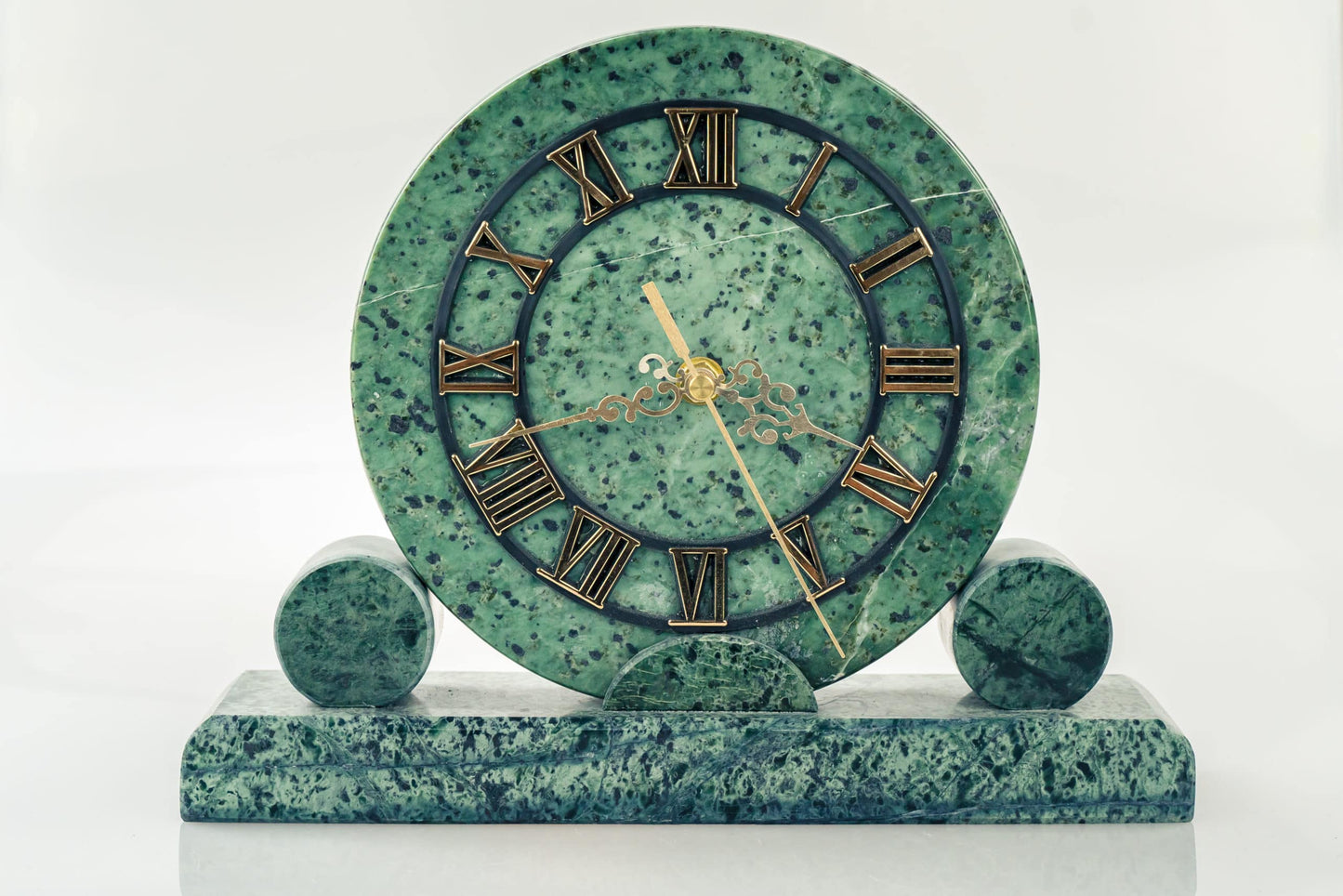 Green Stone Clock