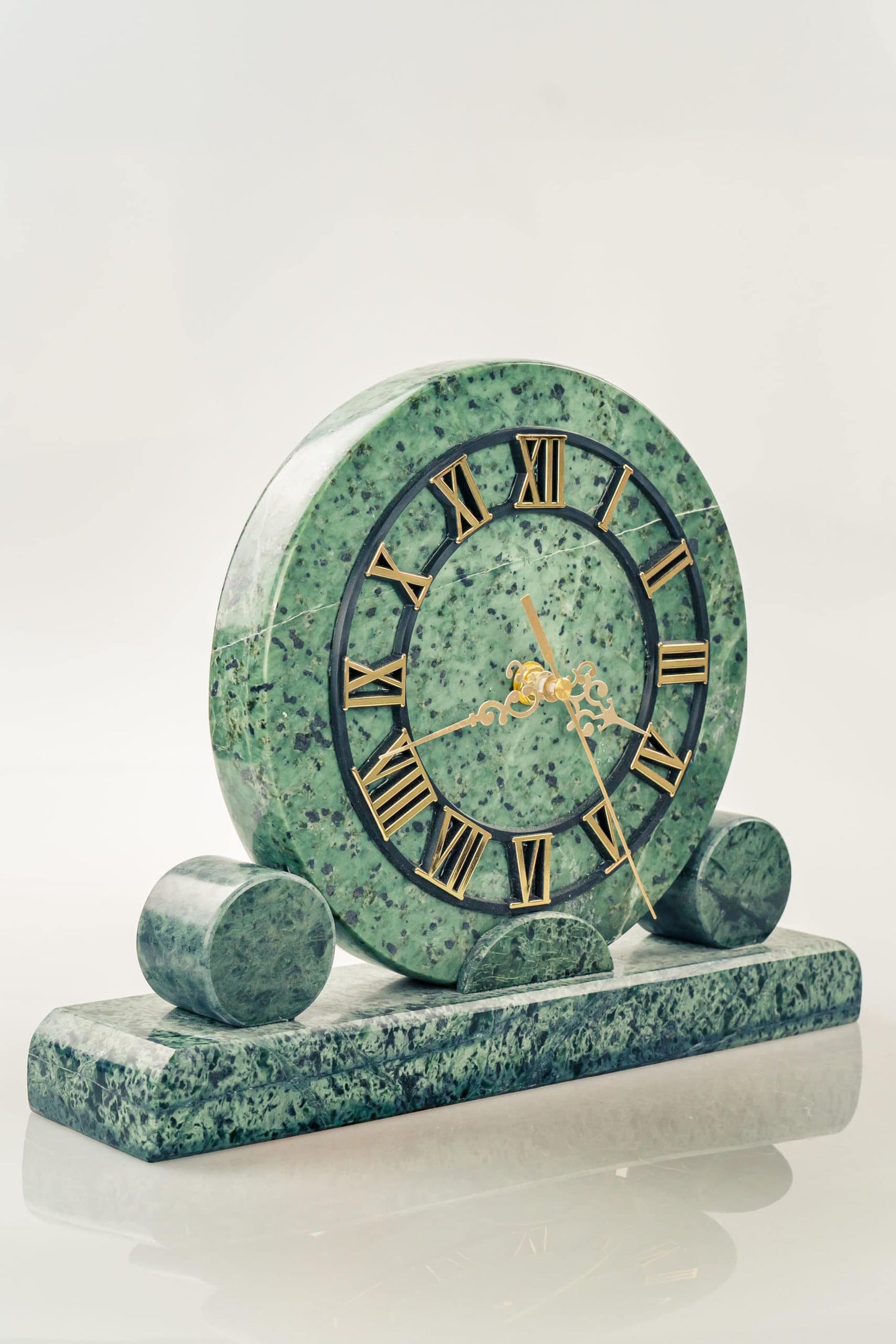 Green Stone Clock