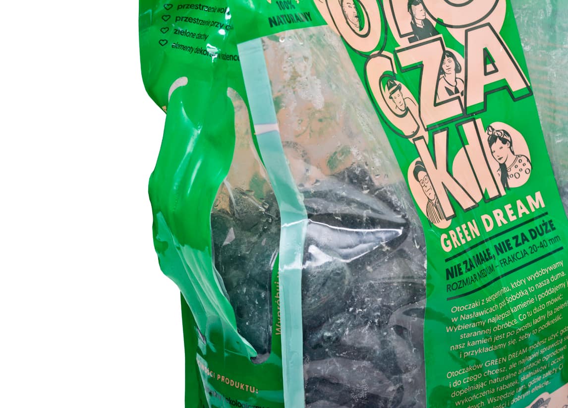 GREEN DREAM pebbles 20/40 mm - small package 10 kg