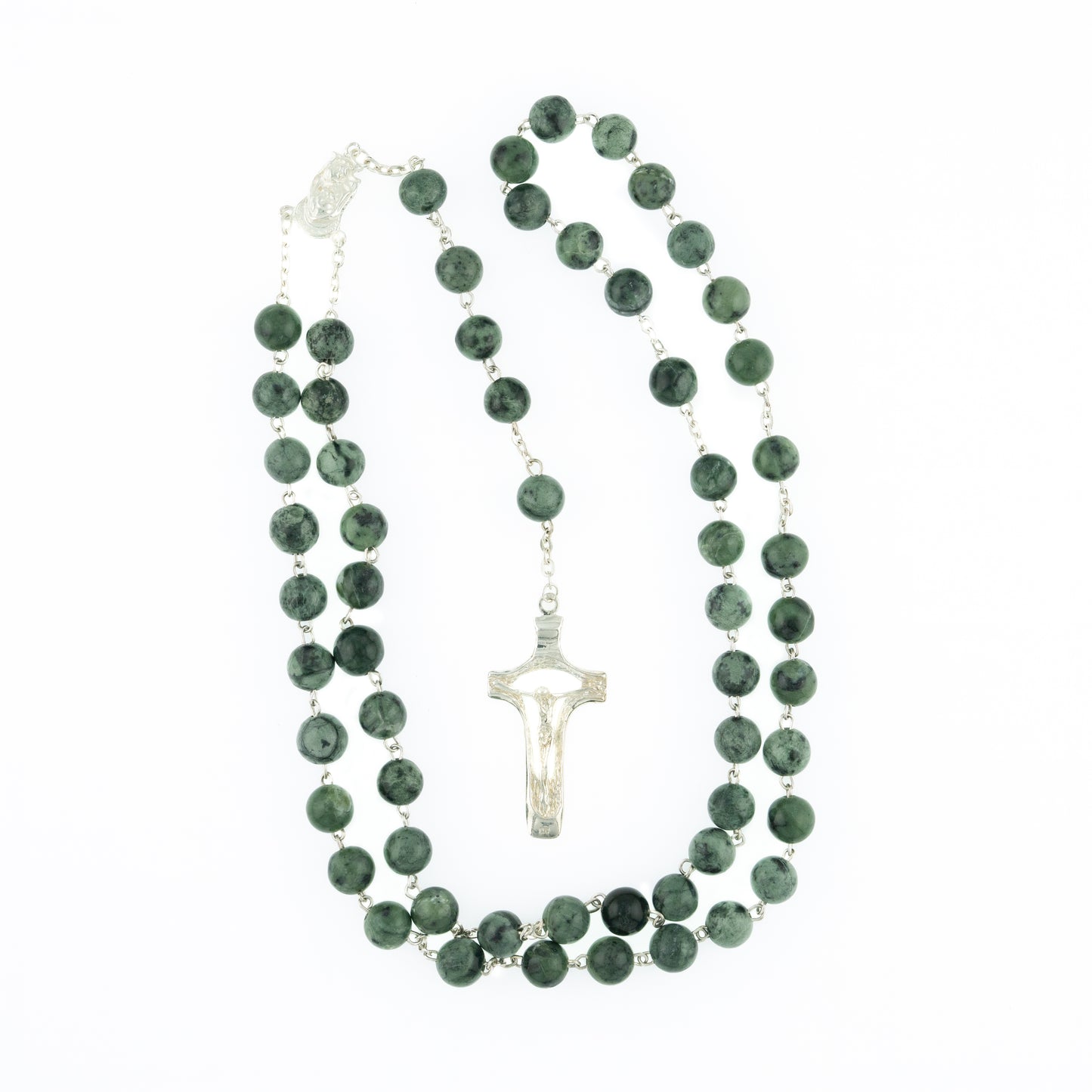 Green Stone Rosary