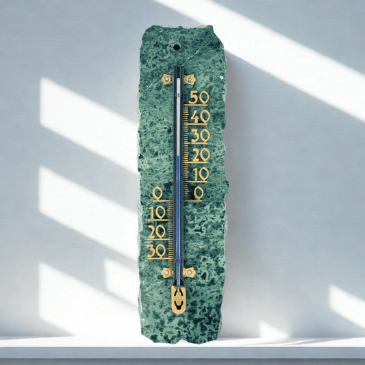 Green Stone Thermometer