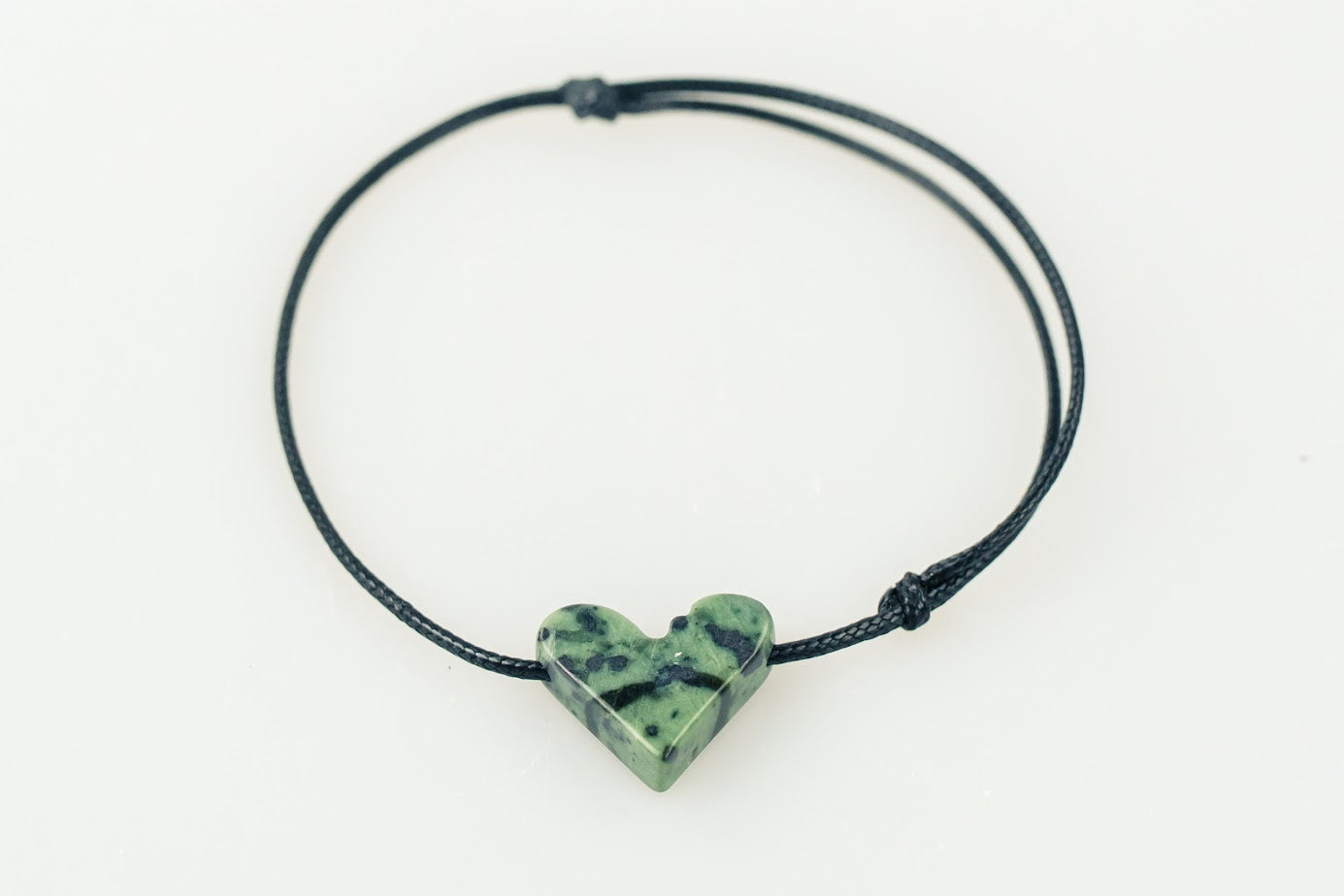 Green Heart Bracelet