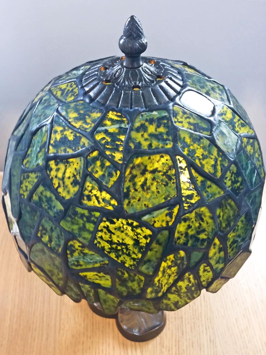 Lampa witrażowa GREEN LIGHT (42 cm)